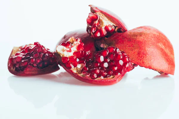 Pomegranate pieces — Stock Photo