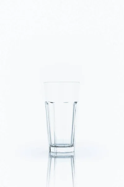 Clear empty glass — Stock Photo