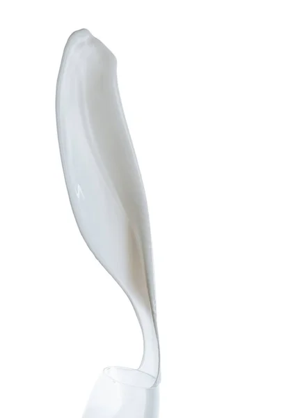 Splash of milk from glass — Stock Photo