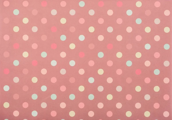 Set farbiger Kreise zur Dekoration auf rosa — Stockfoto