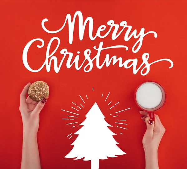 Merry christmas card — Stock Photo