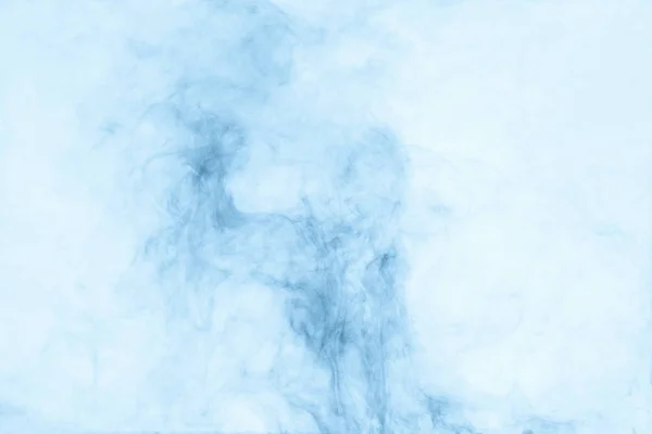 Textur mit Verwirbelungen blauer Farbe im Wasser — Stockfoto