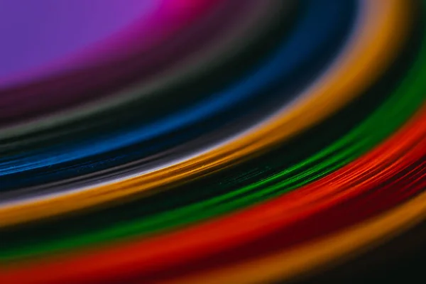 Close up of colored quilling paper stripes — Stock Photo