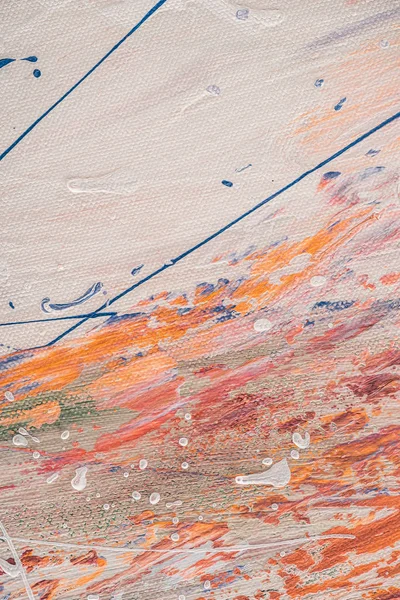 Abstrakte mehrfarbige Tapete mit Ölfarbspritzern — Stockfoto