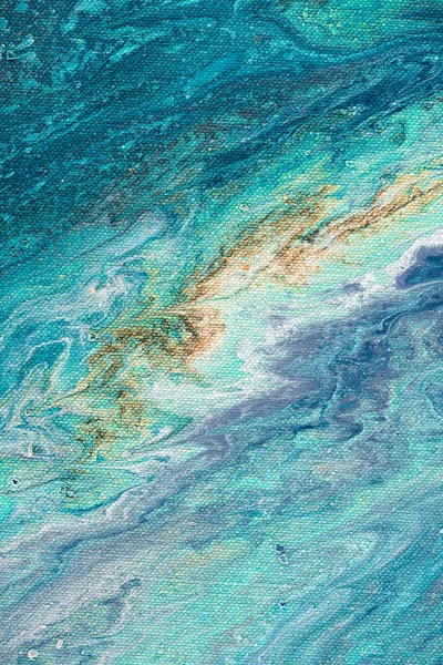 Oil painting as abstract blue texture — Stock Photo