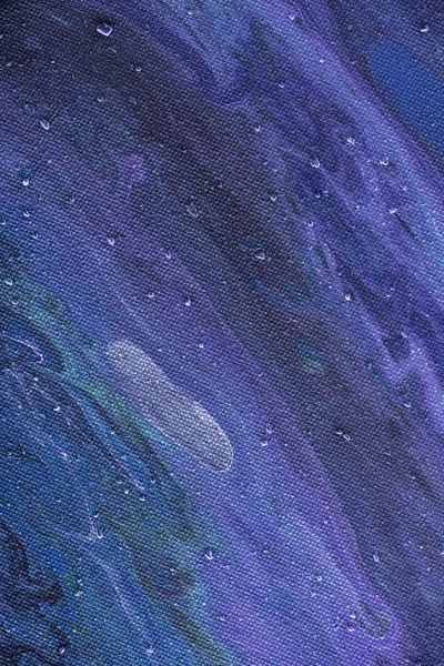 Abstracto creativo textura púrpura con pintura al óleo - foto de stock