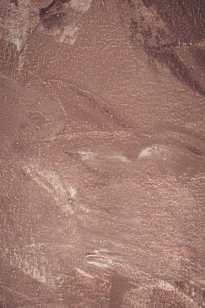 Close up of brown brush strokes on abstract texture — Stock Photo