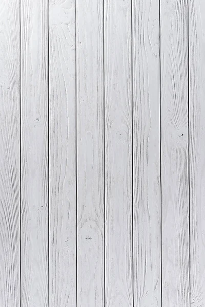 Wooden fence planks background painted in white — Stock Photo