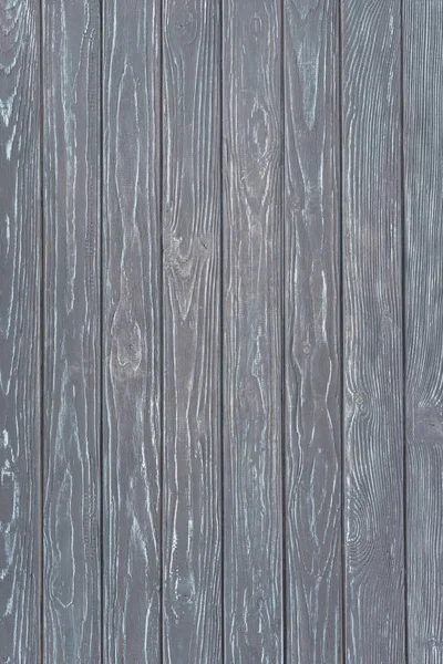 Holz Zaun Planken Hintergrund in grau lackiert — Stockfoto