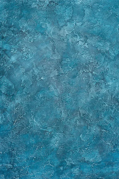 Vieille texture bleue de surface de mur sombre — Photo de stock