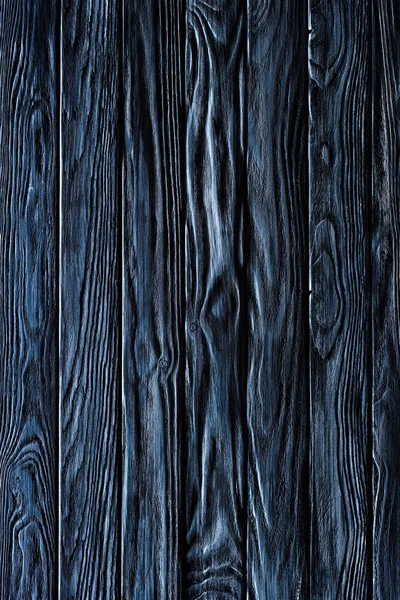 Plantilla de carpintería con tablones de madera verticales azules — Stock Photo