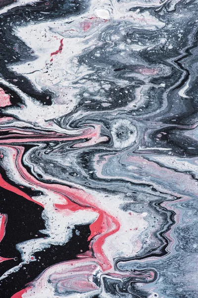 Абстрактний пофарбований фон з сірим і рожевим — стокове фото