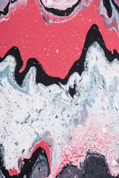 Abstract texture with grey, white and pink oil painting — Stock Photo