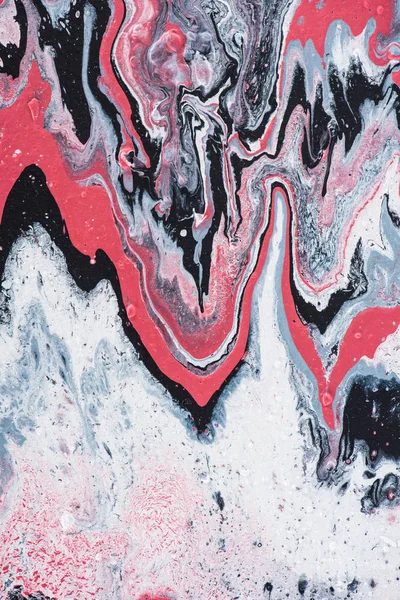 Abstract texture with grey, white and pink oil paint — Stock Photo