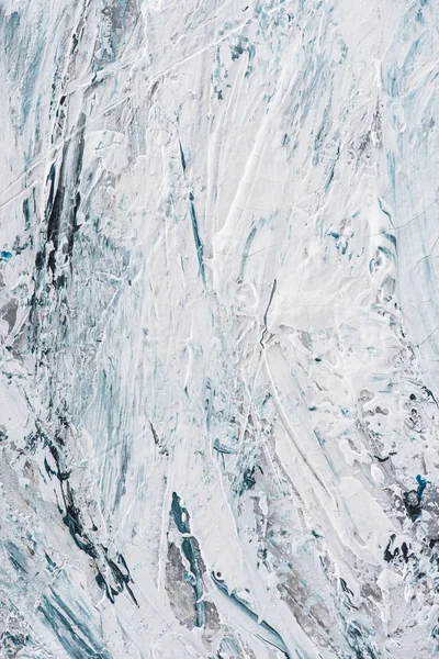 Texture d'art avec des coups de pinceau bleu clair et blanc de peinture à l'huile — Photo de stock