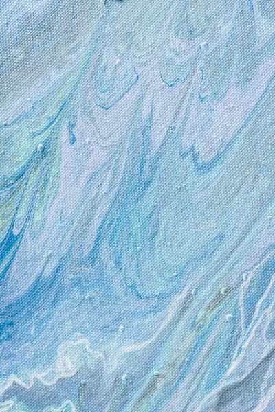Fondo abstracto con pintura acrílica azul claro y púrpura — Stock Photo