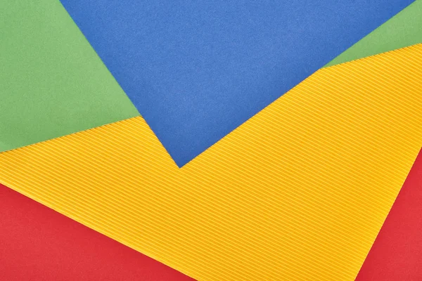 Textura de fondo azul, amarillo, rojo y verde - foto de stock