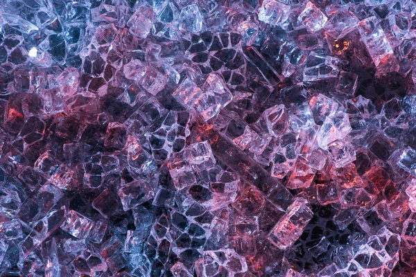 Colorful abstract blue, red and purple glass textured background — Stock Photo