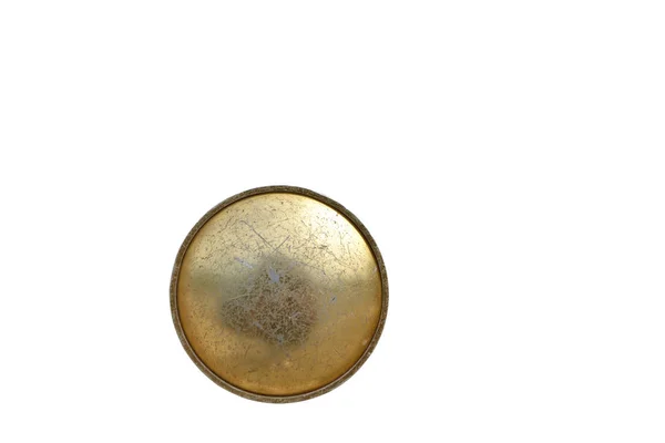 Old door knob made of brass — Stock Photo, Image