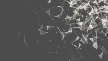 üçgen mozaik vektör arka plan tasarımı