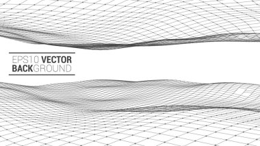 Tel kafes çokgen manzara