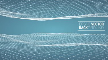 Tel kafes çokgen manzara