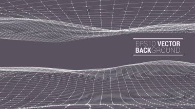 Tel kafes çokgen manzara