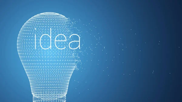 Bulb idea concept — Stock Vector