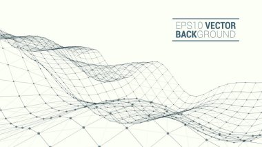 Tel kafes çokgen manzara