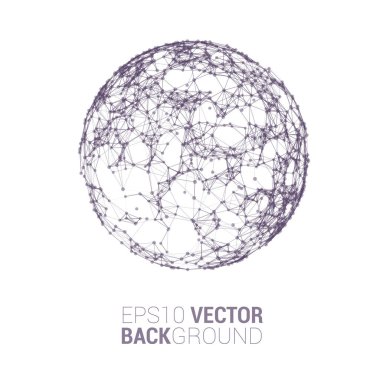 üçgen mozaik vektör arka plan tasarımı