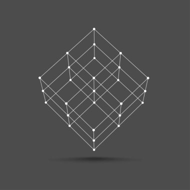 küp simge vektörü