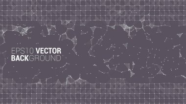 üçgen mozaik vektör arka plan tasarımı