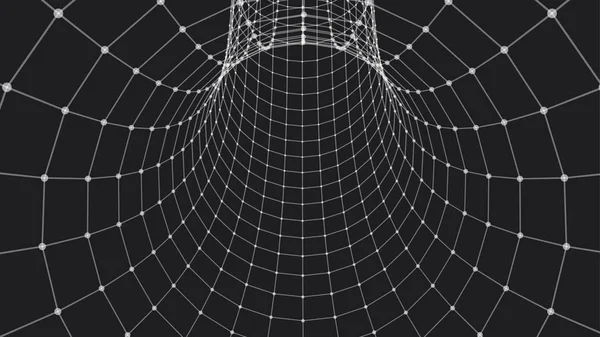 Abstracte veelhoekige geometrische achtergrond — Stockvector