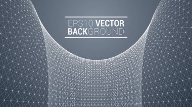 Tel kafes çokgen manzara