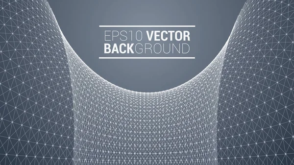 Tel kafes çokgen manzara