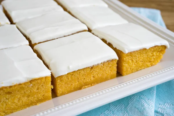 Torta di zucca fresca fatta in casa — Foto Stock