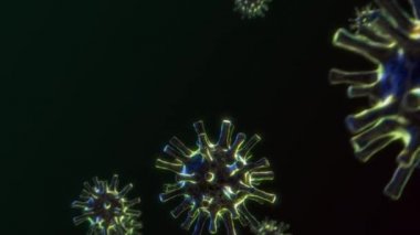 Gerçekçi Coronavirus 2019-nCoV Döngülü Sinek