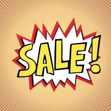 Komik balon - Satılık metin