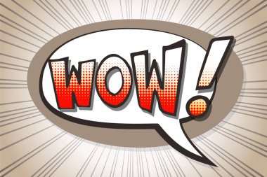 Komik balon - Wow metin