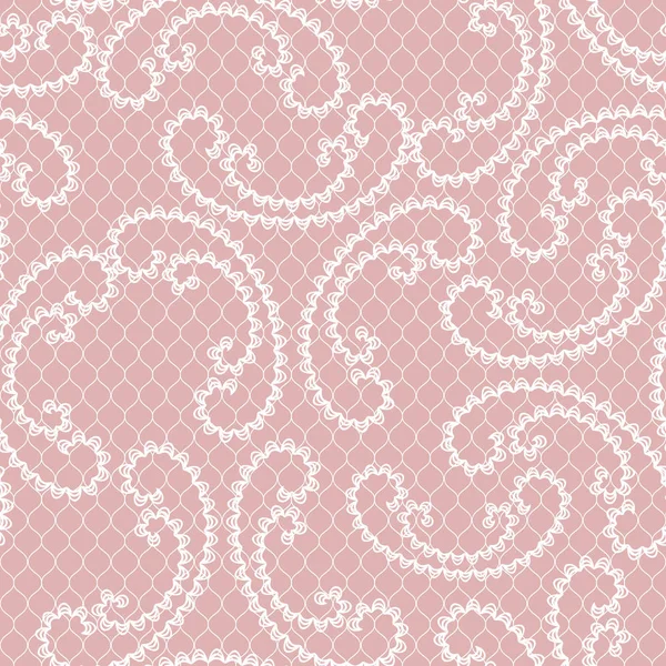 Vector Seamless Lace Pattern — Stock Vector