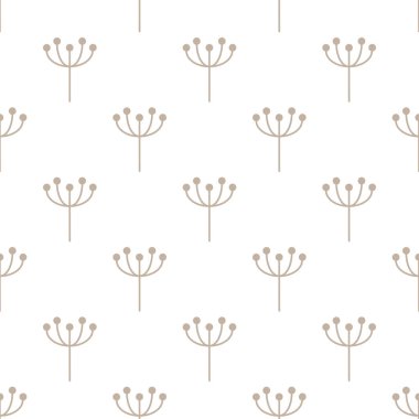 sorunsuz yinelenen illüstrasyon model dandelions vektör