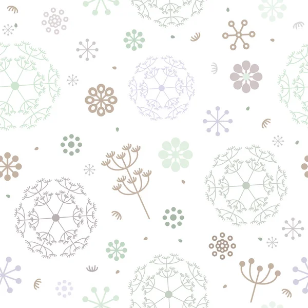 Vectoriel Sans Couture Répétition Illustration Motif Floral — Image vectorielle