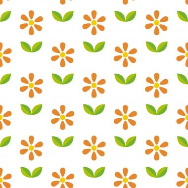 kesintisiz renk desen çiçek vektör