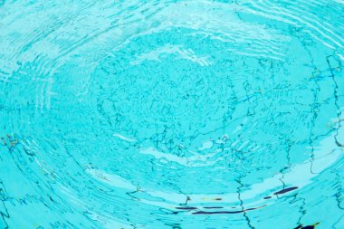 Mavi su dalga havuzu