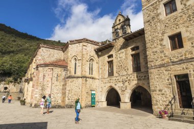 Monastery of Santo Toribio de Liebana clipart