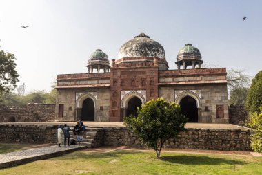 Isa Khan 'ın mezarı, Delhi, Hindistan