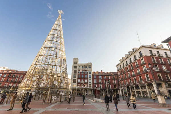 Plaza Mayor, Valladolid, Spanje — Stockfoto