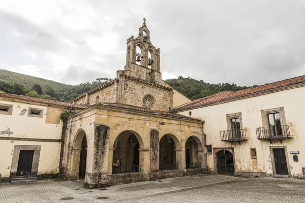 Villaviciosa Španělsko Santa Maria Klášter Valdedios Římskokatolický Pre Románský Kostel — Stock fotografie