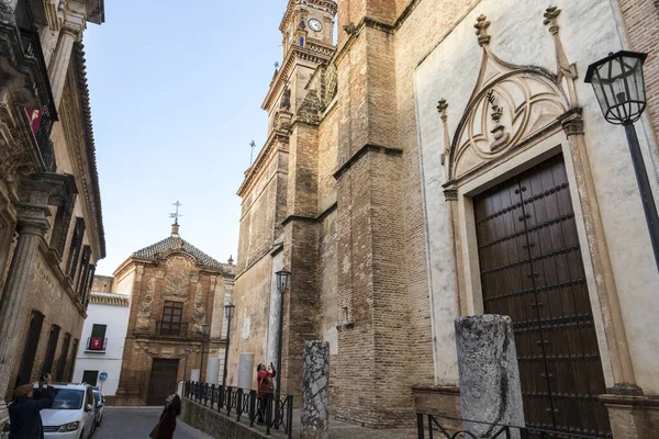 Carmona Espanha Iglesia Santa Maria Igreja Santa Maria Nesta Cidade — Fotografia de Stock