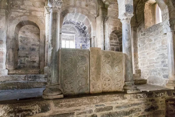 Lena Spagna Chiesa Santa Cristina Lena Tempio Pre Romanico Cattolico — Foto Stock